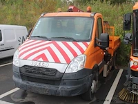 Vrachtwagen iveco 70c15, datum 1ste inschrijving 14/10/2013, chassisnummer zcfc70a3205955250, vv kraan hmf 340k1, km-stand 18589 - afbeelding 1 van  20