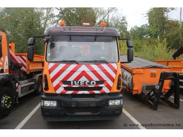Vrachtwagen iveco eurocargo ml 190el2ca vv kraan hmf rcl 5300, datum 1ste inschrijving 11/6/2013, chassisnummer zcfa1vj0402607758 - afbeelding 12 van  19