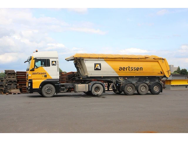 Vrachtwagen kipper man tgx 18-460 diesel 2017 - afbeelding 1 van  1