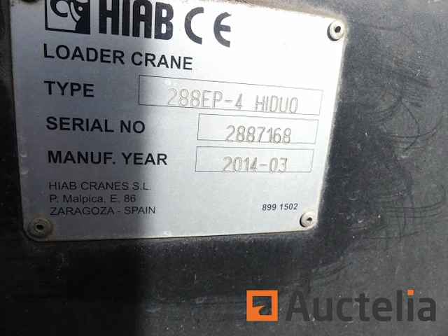 Vrachtwagen kipper met hijskraan man tgs (2014-390.250 km) - afbeelding 12 van  46