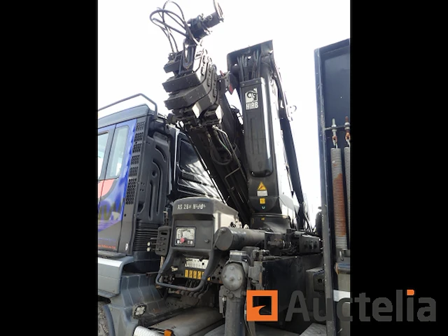 Vrachtwagen kipper met hijskraan man tgs (2014-390.250 km) - afbeelding 6 van  46