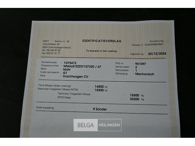 Vrachtwagen man l18 lc ladderwagen - afbeelding 16 van  27