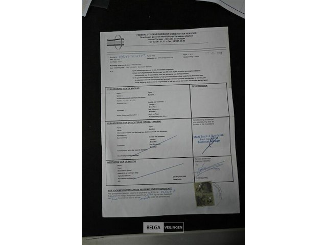 Vrachtwagen man l18 lc ladderwagen - afbeelding 19 van  27