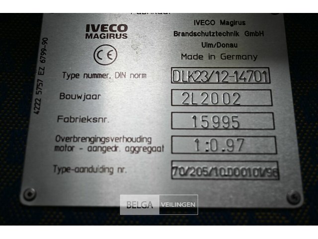 Vrachtwagen man l18 lc ladderwagen - afbeelding 4 van  18