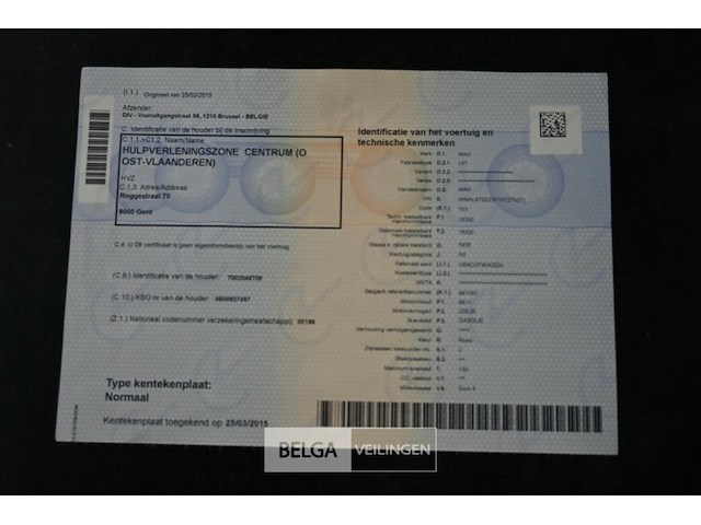 Vrachtwagen man l18 lc ladderwagen - afbeelding 6 van  18