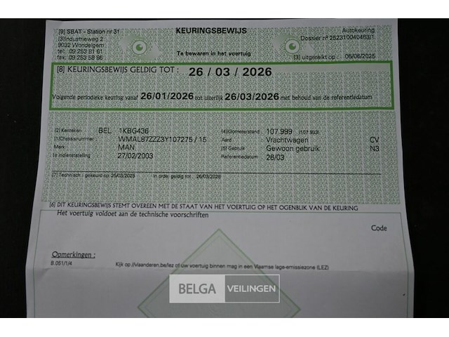 Vrachtwagen man l18 lc ladderwagen - afbeelding 7 van  18