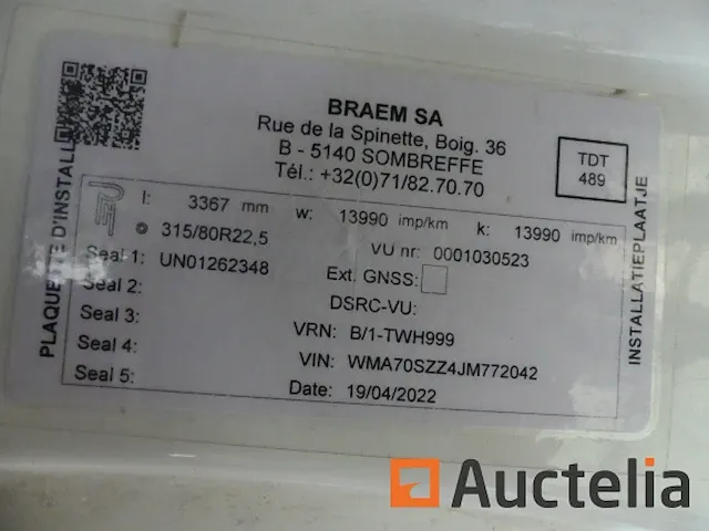 Vrachtwagen man tgx 33500 - afbeelding 18 van  48