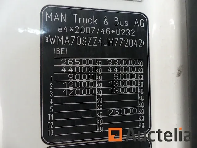 Vrachtwagen man tgx 33500 - afbeelding 31 van  48
