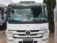 Vrachtwagen mercedes atego 818, datum 1ste isnchrijving 14/9/2001, chassisnummer wdb9702231l588150, km-stand 197913, euro 5, ttm 8600kg, vv koelinstallatie, schade rondom - afbeelding 4 van  6