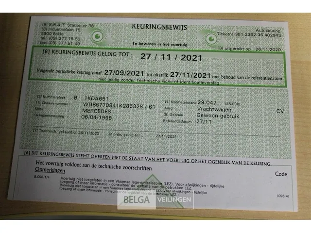 Vrachtwagen mercedes - afbeelding 19 van  33
