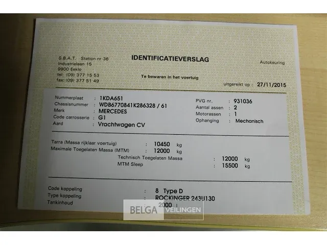 Vrachtwagen mercedes - afbeelding 20 van  33