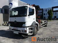 Vrachtwagen met containersysteem mercedes-benz 1828l (2002-397.476 km)