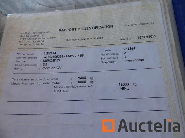 Vrachtwagen met containersysteem mercedes-benz 1828l (2002-397.476 km) - afbeelding 52 van  63