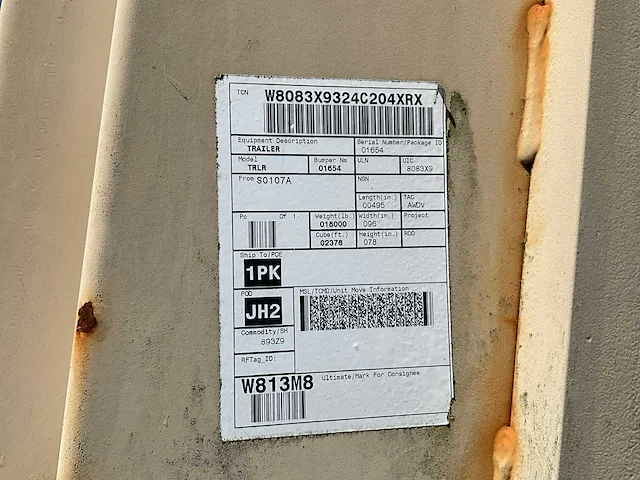 Vrachtwagen opleggers (2x) - afbeelding 14 van  23