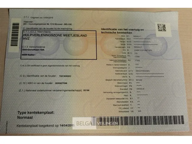 Vrachtwagen renault - afbeelding 15 van  32