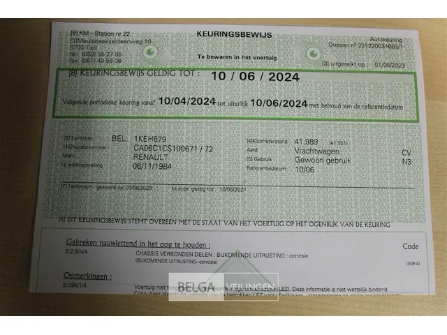 Vrachtwagen renault - afbeelding 18 van  32