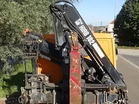 Vrachtwagen scania met autolaadkraan en containersysteem - afbeelding 9 van  14