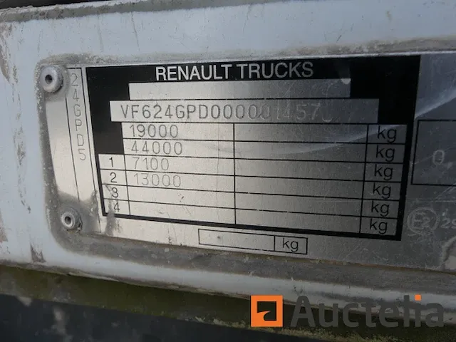 Vrachtwagen tractor renault 370 dxi (te herstellen) - afbeelding 17 van  33