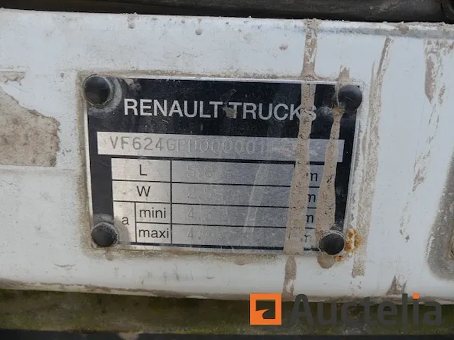 Vrachtwagen tractor renault 370 dxi (te herstellen) - afbeelding 18 van  33