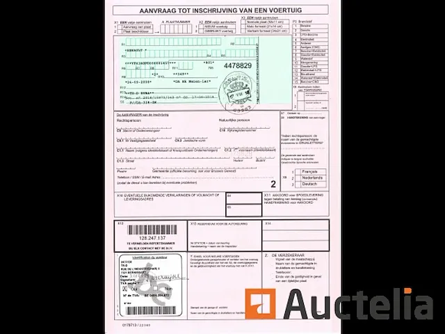 Vrachtwagen tractor renault 370 dxi (te herstellen) - afbeelding 24 van  33