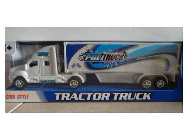 Vrachtwagen truck series road big blauw - afbeelding 1 van  5