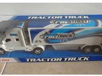 Vrachtwagen truck series road big blauw - afbeelding 5 van  5