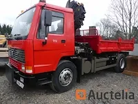 Vrachtwagen volvo fl 7 19r kipper + hulp hijskraan (1998-91.717 km) - afbeelding 25 van  40