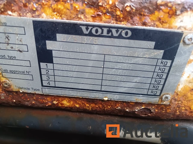 Vrachtwagen volvo fll 42 12n2 5.0 tritipper (2009-88.795 km) - afbeelding 15 van  42