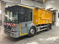 Vrachtwagen vuilnisophaling