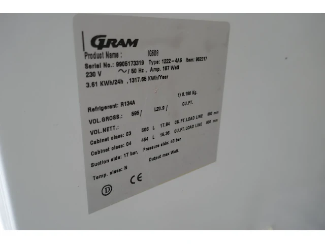 Vrieskist gram - afbeelding 4 van  4