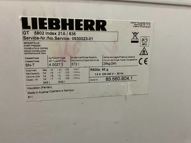 Vriezer - afbeelding 5 van  5