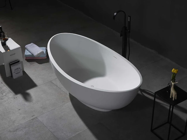 Vrijstaand bad - solid surface - dace (in 2 kleuren beschikbaar) - afbeelding 6 van  9