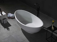 Vrijstaand bad - solid surface - dace (in 2 kleuren beschikbaar) - afbeelding 6 van  9