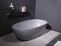 Vrijstaand bad - solid surface - izak - (beschikbaar in 4 kleuren) - afbeelding 5 van  24