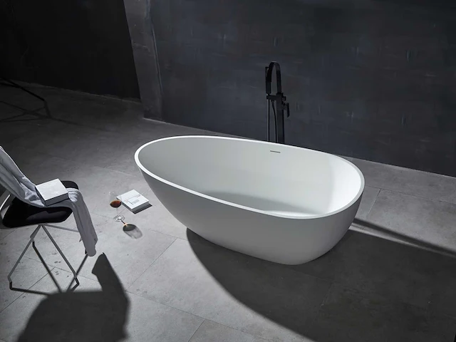 Vrijstaand bad - solid surface - izak - (beschikbaar in 4 kleuren) - afbeelding 14 van  24