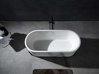 Vrijstaand bad - solid surface - nevil (in 3 kleuren beschikbaar) - afbeelding 9 van  20