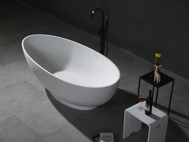 Vrijstaand bad - solid surface (2 modellen beschikbaar) - afbeelding 9 van  15