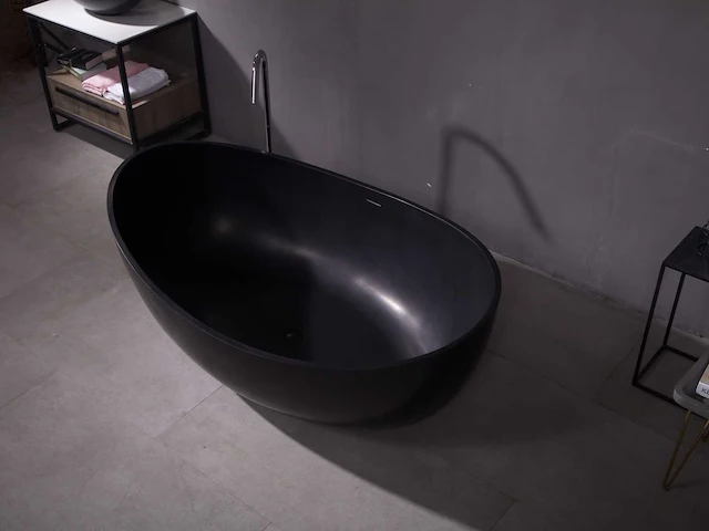 Vrijstaand bad - solid surface (beschikbaar in 3 kleuren) - ethan - afbeelding 2 van  22