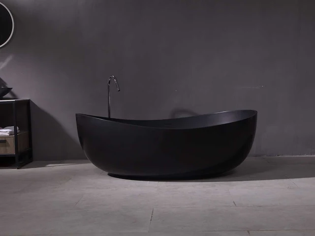 Vrijstaand bad - solid surface (beschikbaar in 3 kleuren) - ethan - afbeelding 3 van  22