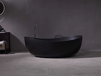 Vrijstaand bad - solid surface (beschikbaar in 3 kleuren) - ethan - afbeelding 3 van  22
