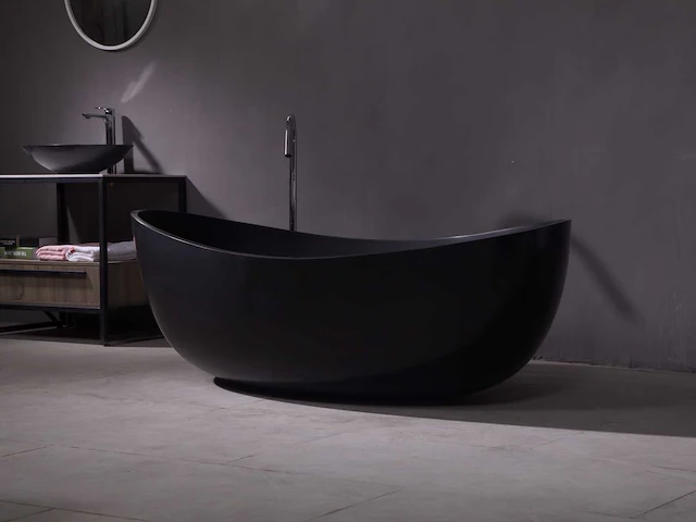 Vrijstaand bad - solid surface (beschikbaar in 3 kleuren) - ethan - afbeelding 7 van  22