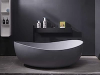 Vrijstaand bad - solid surface (beschikbaar in 3 kleuren) - ethan - afbeelding 9 van  22