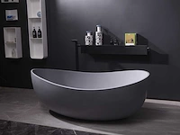 Vrijstaand bad - solid surface (beschikbaar in 3 kleuren) - ethan - afbeelding 10 van  22