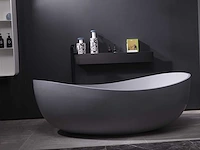 Vrijstaand bad - solid surface (beschikbaar in 3 kleuren) - ethan - afbeelding 13 van  22