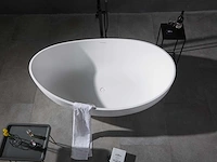 Vrijstaand bad - solid surface (beschikbaar in 3 kleuren) - ethan - afbeelding 12 van  22