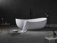 Vrijstaand bad - solid surface (beschikbaar in 3 kleuren) - ethan - afbeelding 17 van  22