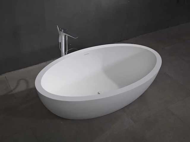 Vrijstaand bad - solid surface (beschikbaar in 3 kleuren) - afbeelding 13 van  17