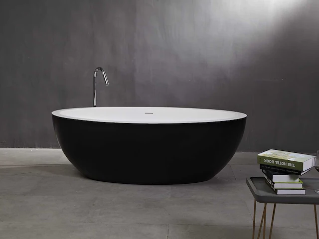 Vrijstaand bad - solid surface (beschikbaar in 3 kleuren) - afbeelding 14 van  17