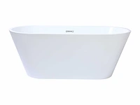 Vrijstaand designbad - 201 l - wit - afbeelding 3 van  6