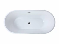 Vrijstaand designbad - 201 l - wit - afbeelding 5 van  6